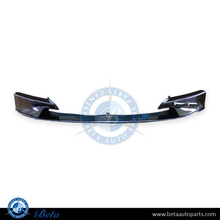 BMW 3 Series F30 (2012-2018), Front Bumper Lower Spoiler M-Performance for M-Tek (Gloss Black), China, 51192291364