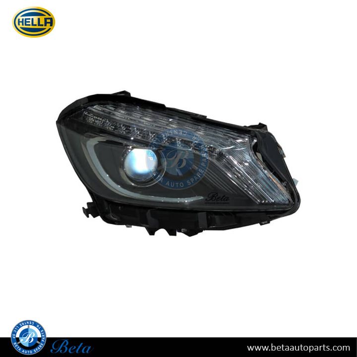 Mercedes A-Class W176 (2013-2015), Headlamp Xenon LED (Right), Hella, 1768202861