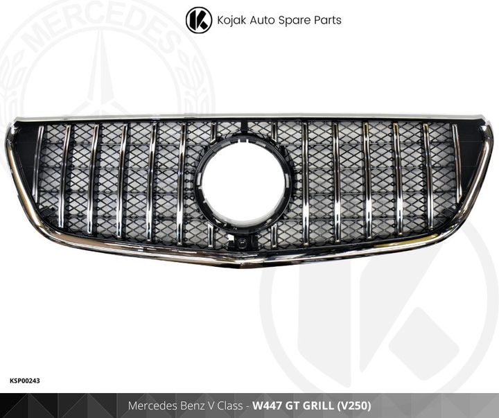 Front Grille Mercedes-Benz V-Class W447 GT Style