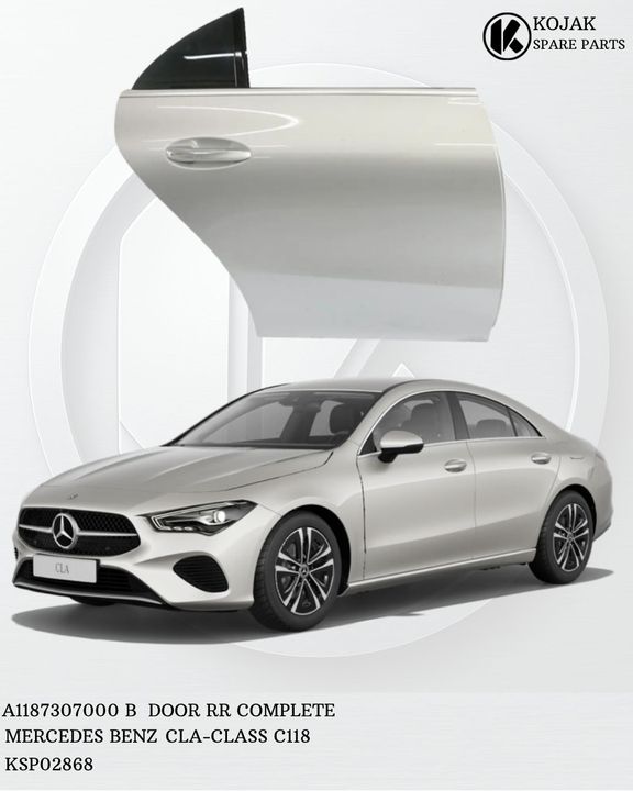 Rear Right Door Complete Mercedes-Benz CLA-Class C118