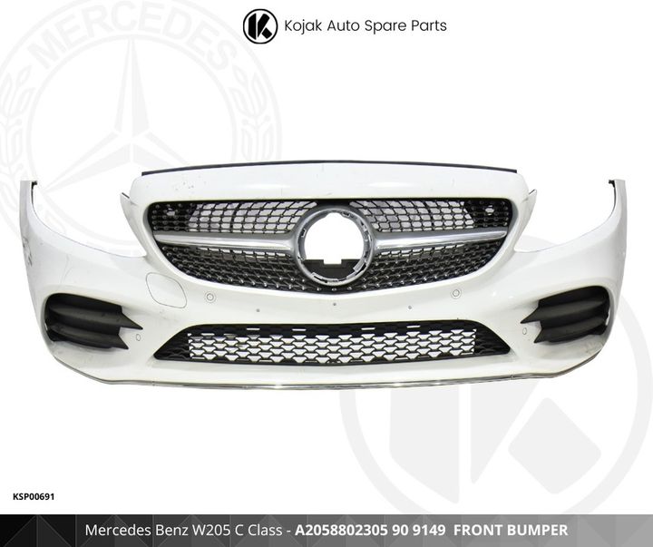 Mercedes Benz W205 C Class Front Bumper