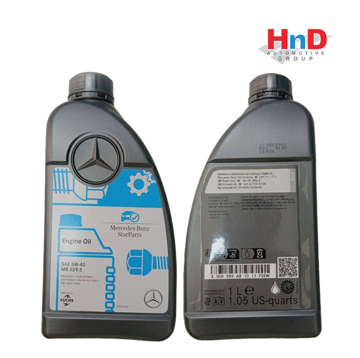 MERCEDES-BENZ ENGINE OIL 5W40 229.5 0009896810
