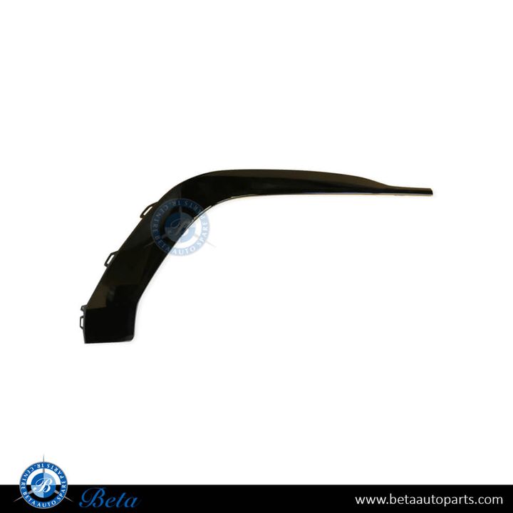 Audi A4 S-Line (2020-2024), Rear Diffuser Moulding Gloss Black (Left), China, 8W0853555T94