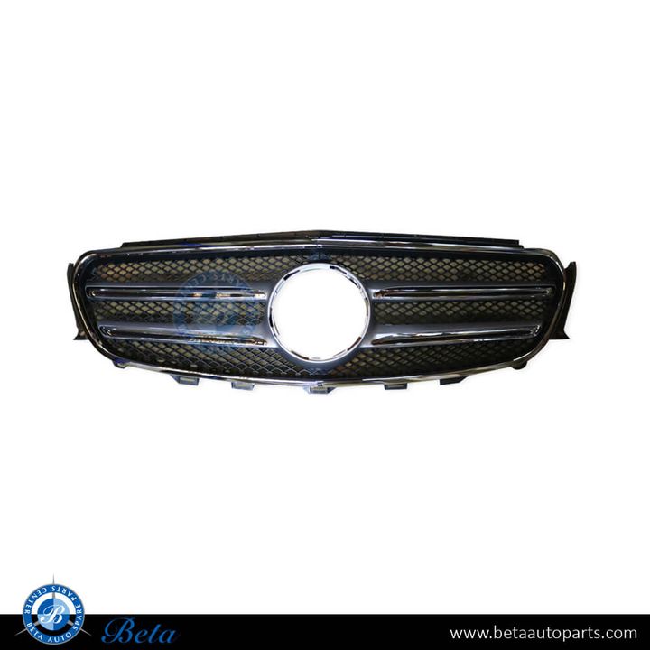 Mercedes E-Class W213 (2017-2020), Radiator Grille without Camera Hole (2 Lines), China, 2138880123