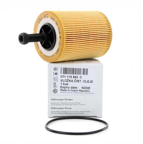 AUDI Genuine OIL  FILTER 071115562C