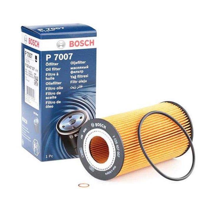 Bosch (BOS # P 7007) OIL FILTER (F 026 407 007) For Audi A4 A6 A8 Phaeton F026407007