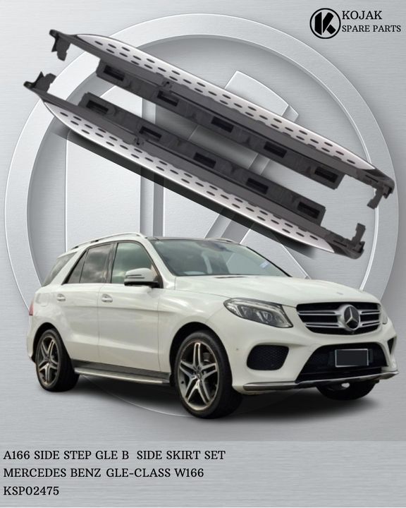 Mercedes-Benz GLE-Class W166 Side Step / Side Skirt Set