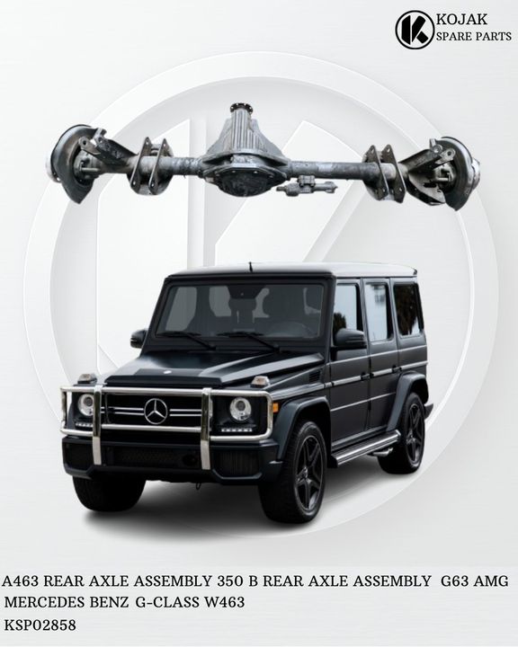 Mercedes-Benz G-Class W463 G63 AMG Rear Axle Assembly