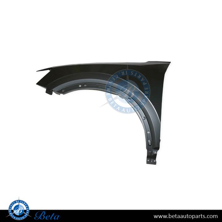 Audi Q2 (2017-2020), Front Fender - Steel (Left), Taiwan, 81A821105