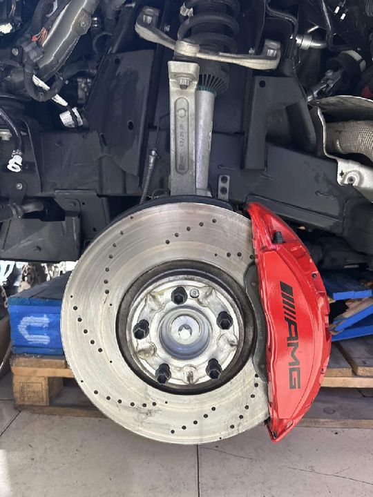 Suspension hub G class6.3 Left side