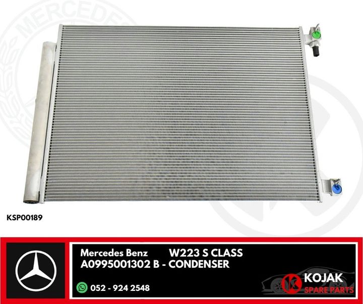 Mercedes Benz W223 S-Class Condenser