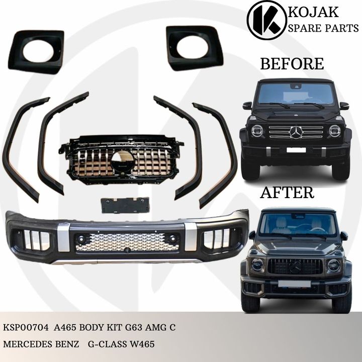 Mercedes-Benz G-Class W465 G63 AMG Style Front Body Kit