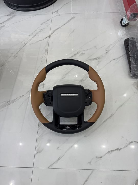 Range Rover L460 SVR Steering Wheel Black/Tan Leather