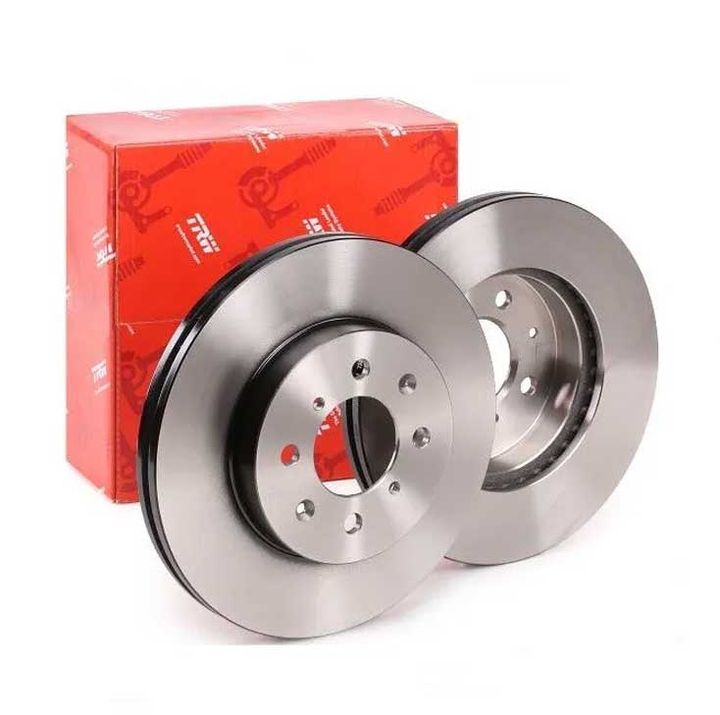 TRW (TRW # DF2656) BRAKE DISC FRONT AXLE For Mercedes Benz C-Class Saloon (W202) 2024210912