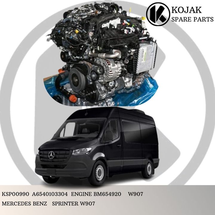 Mercedes-Benz Sprinter W907 OM654 Engine