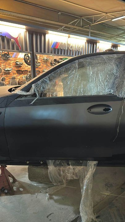 BMW M3 G80 Front Door - Matte Black Finish