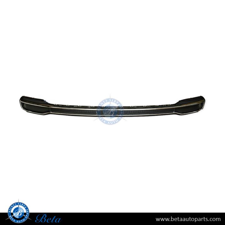 Audi Q5 S-Line (2018-2020), Rear Diffuser Trim Moulding (Chrome), China, 80A807578A