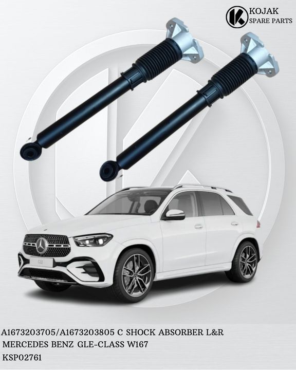 Shock Absorber Set Left & Right Mercedes-Benz GLE-Class W167
