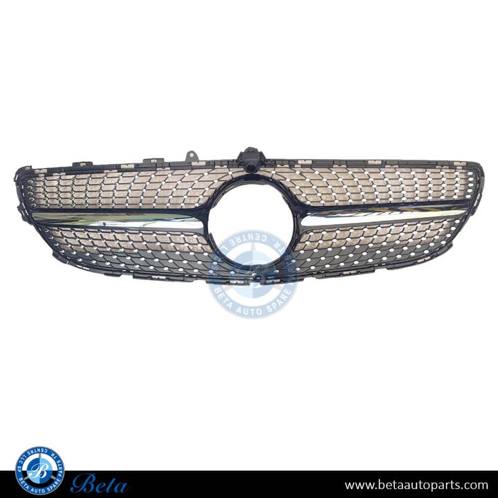 Mercedes CLS-Class W218 (2015-2018), Radiator Grille Diamond Look with Camera Hole without Logo, China, 2188850722