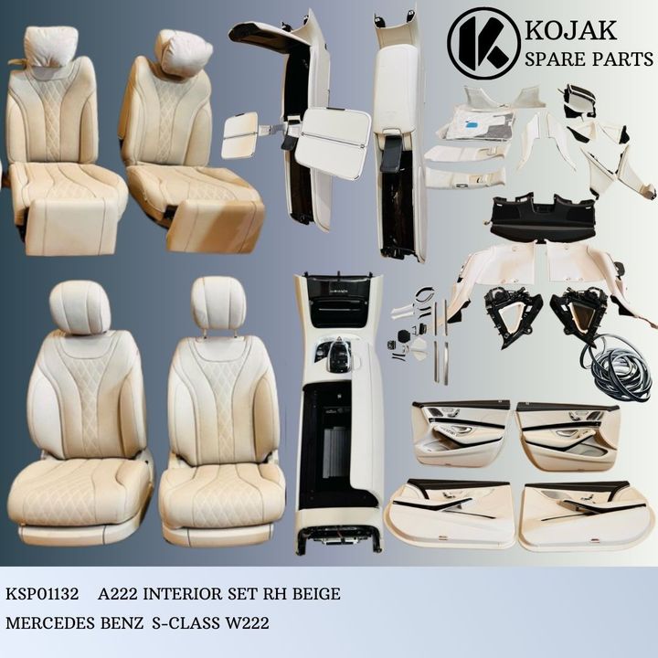 Mercedes-Benz S-Class W222 Full Interior Set RH Beige