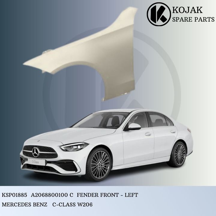 Front Left Fender Mercedes-Benz C-Class W206