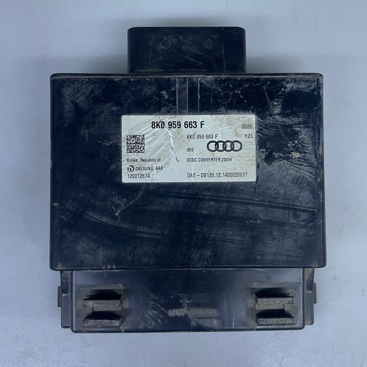 Voltage Converter Control Module - 2016 Audi A6