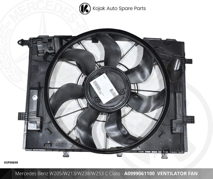 Mercedes Benz W205 W213 W238 W253 Ventilator Fan