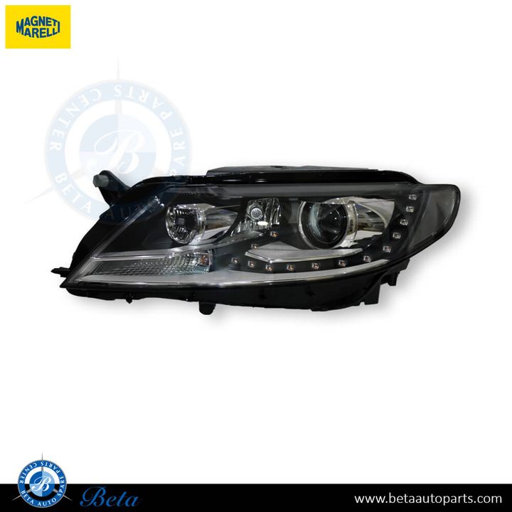 Volkswagen CC (2012-2017), Headlamp Xenon LED (Left), Magneti Marelli, 3C8941753Q / 3C8941753F / 3C8941753J