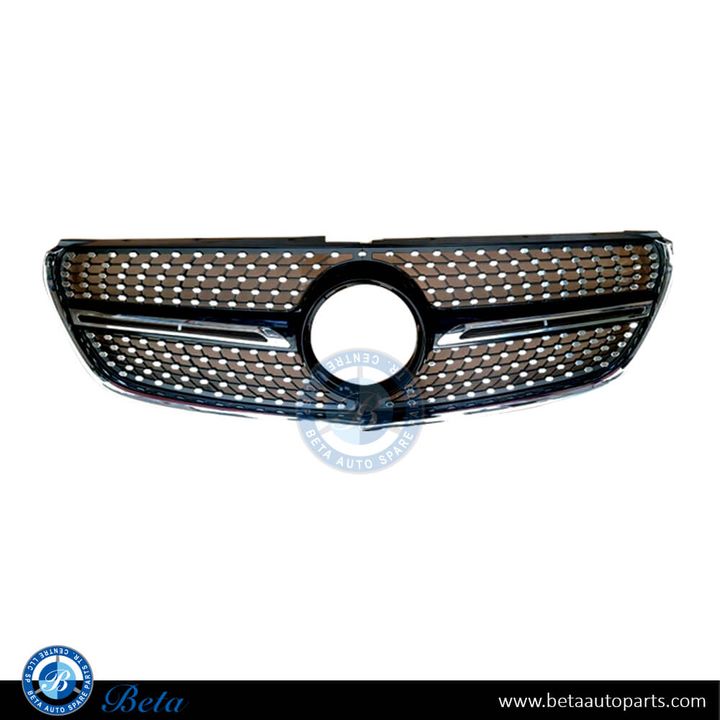 Mercedes Vito / Viano W447 (2015-Up), Radiator Grille Diamond Look Fit for Normal AMG (Black and Chrome), China, 4478882300