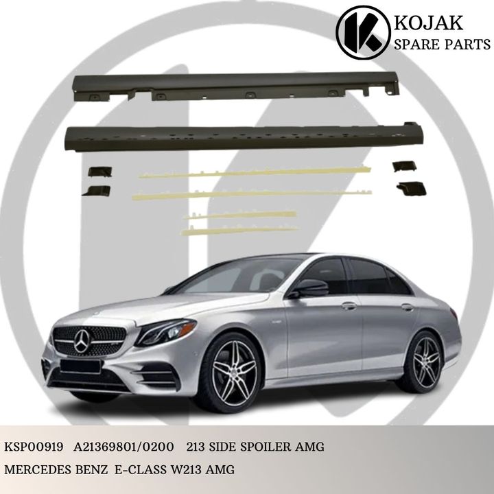 Mercedes-Benz E-Class W213 AMG Side Spoiler Set