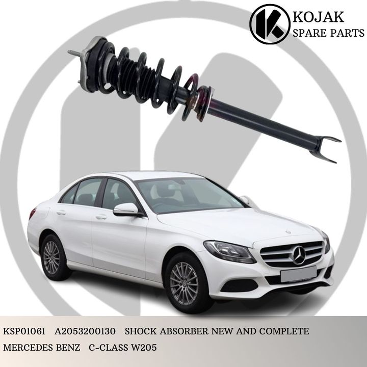 Suspension Strut Shock Absorber Mercedes-Benz C-Class W205 New