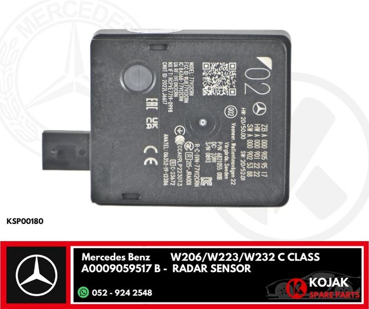 Mercedes-Benz Radar Sensor