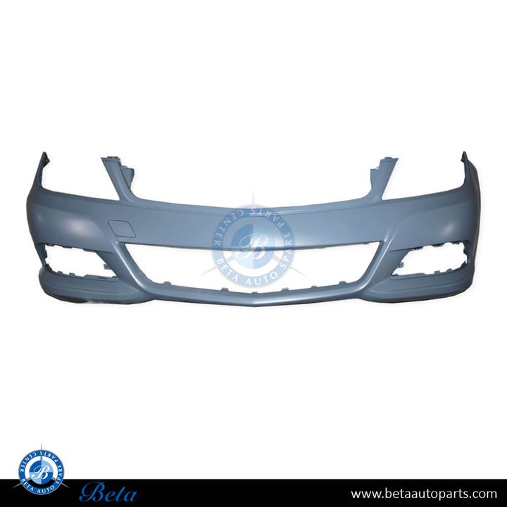 Mercedes C-Class W204 (2011-2014), Front Bumper without PDC / Washer Classic, Taiwan, 2048805547