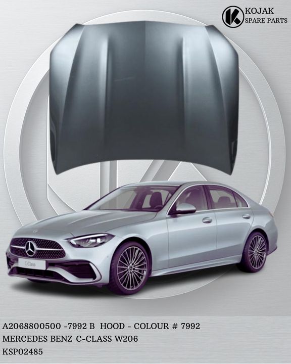 Hood Mercedes-Benz C-Class W206 Colour 7992