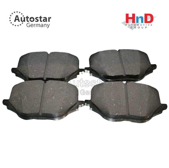 Autostar Germany (AST-) Brake pad set For MERCEDES-BENZ W206 S206 0004200404