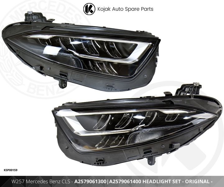 Mercedes Benz CLS W257 Headlight Set