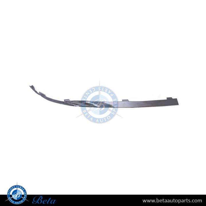 BMW 7 Series F01 / F02 LCI  (2013-2015), Front Bumper Moulding - Chrome (Left), China, 51117295271
