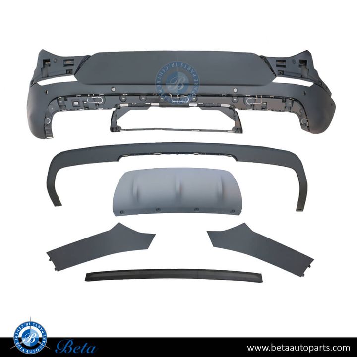Range Rover Sport (2023-Up), Rear Bumper with PDC with Park Assist, China, LR179408