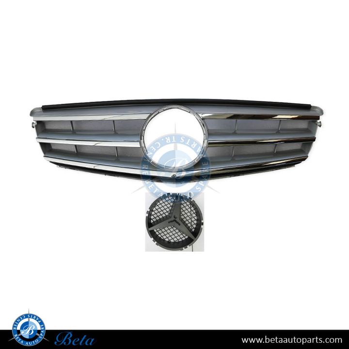 Mercedes C-Class W204 (2008-2014), Radiator Grille with Logo, China, 2048800023