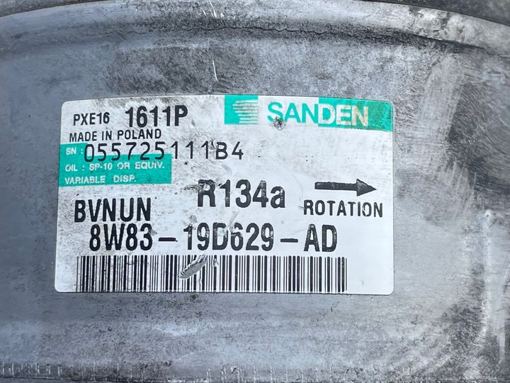 AC Compressor - 2012 Jaguar XJ