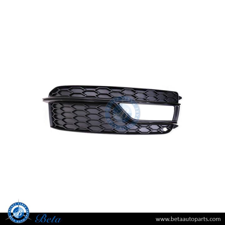 Audi A5 S-Line (2012-2016), Fog Lamp Cover - Black (Right), China, 8T0807682K