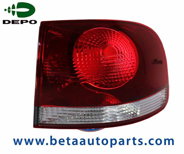 Volkswagen Touareg (2008-2010), Tail Lamp - Smoke (Right), Depo, 7L6945096R