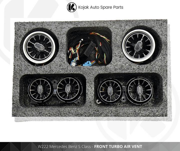 Mercedes-Benz S-Class W222 Front Turbo Air Vents