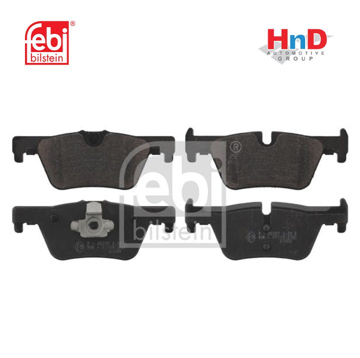 FEBI BILSTEIN 16863 Brake pad set Rear Axle, BMW 3 Saloon F30, F80 34216850569