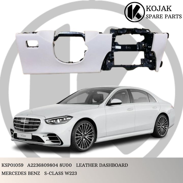 Mercedes-Benz S-Class W223 Leather Dashboard