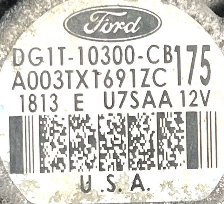 Alternator - 2013 Ford Explorer