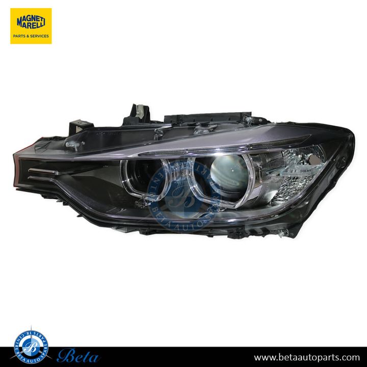 BMW 3 Series F30 (2012-2015), Headlamp Xenon with AFS (Left), Magneti Marelli, 63117338701 / 63117339387