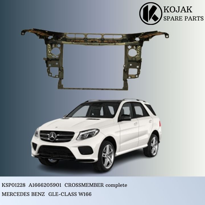 Front Crossmember Radiator Support Mercedes-Benz GLE-Class W166