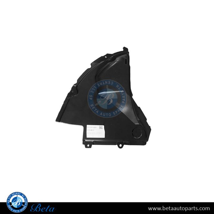 BMW 5 Series G60 (2024-Up), Front Wheel Fender Liner Triangular Cover (Left), China, 51759881711