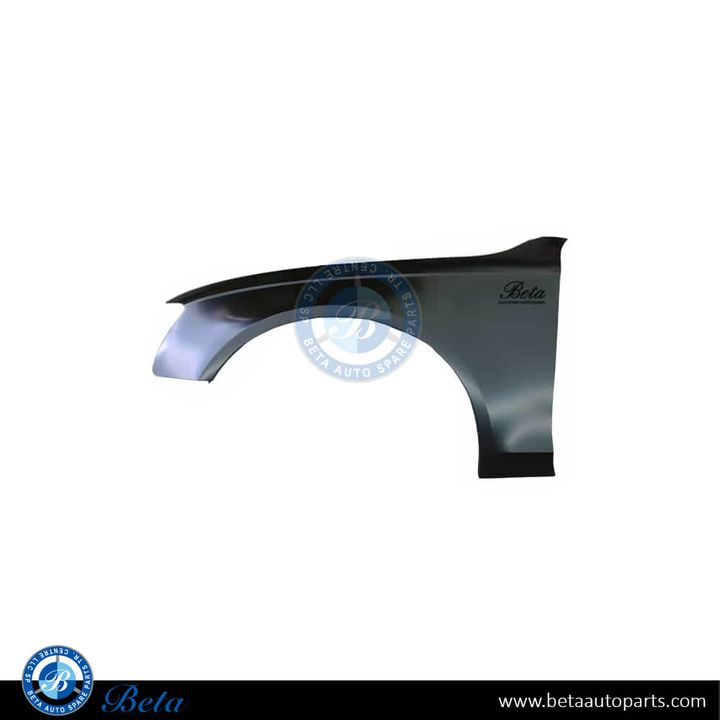 Audi A4 (2012-2015), Front Fender without SLP Hole - Steel (Left), Taiwan, 8K0821105J